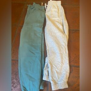Abercrombie Girls sweatpants 2 pairs